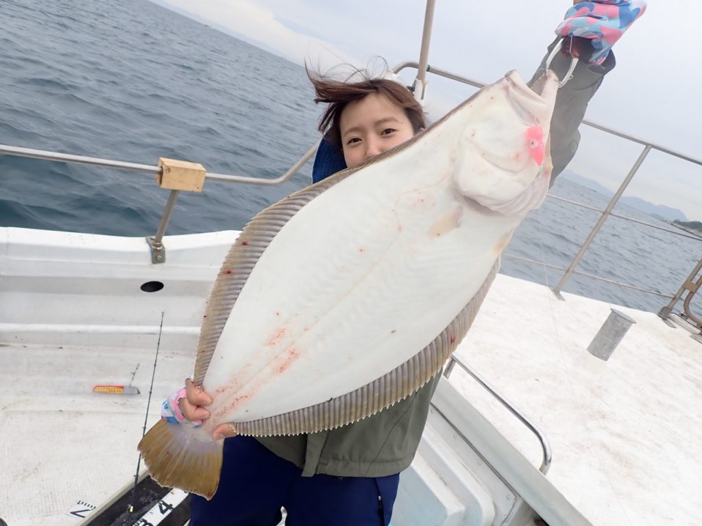 5 31 金 室蘭ヒラメ ボートロック 室蘭 遊漁船 ラブーン